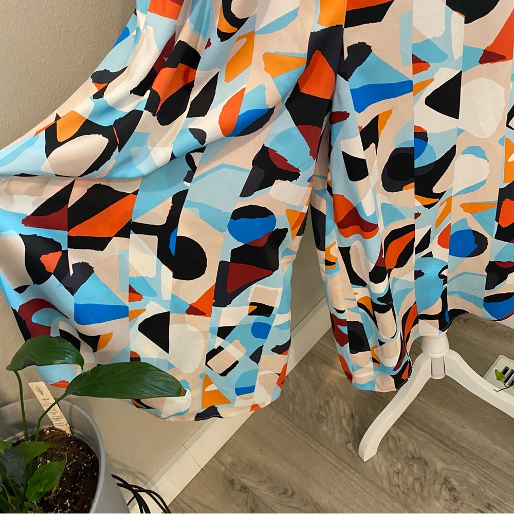 Anthropologie womens sleeveless Breezy‎ Wide-Leg Jumpsuit size  XS - Picture 6 of 11